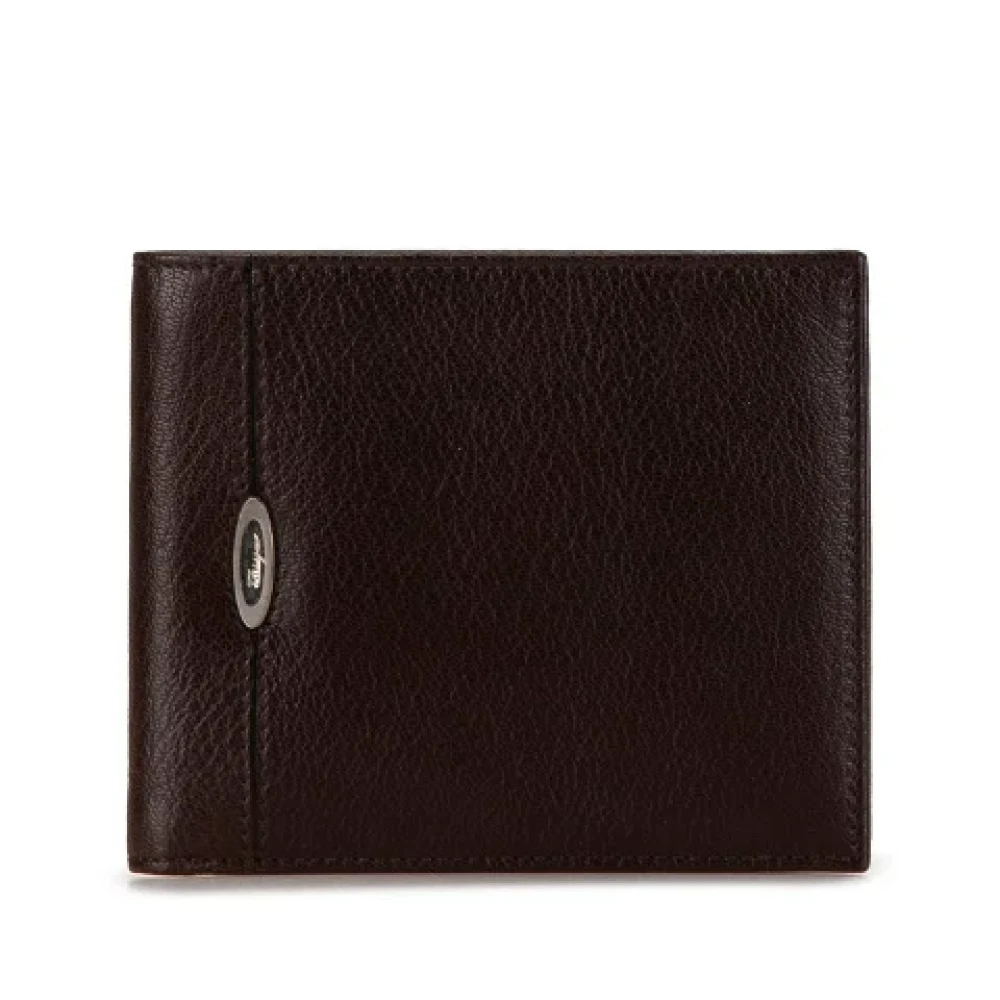 Salvatore Ferragamo Pre-owned Leather wallets Brown Dames