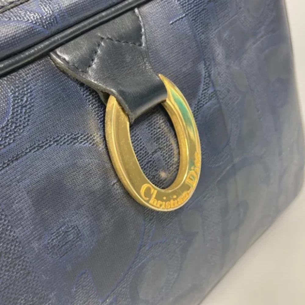Dior Vintage Pre-owned Fabric dior-bags Blue Dames