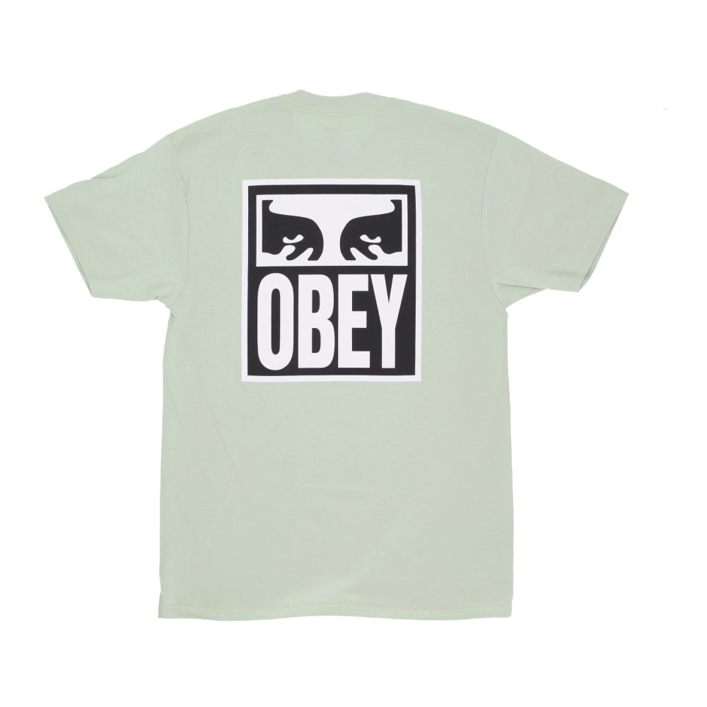Obey Komkommer Ogen Icoon Heren T-shirt Green Heren