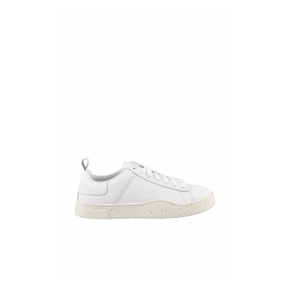 Diesel Heren Sneakers van Jelly Rubber White Heren