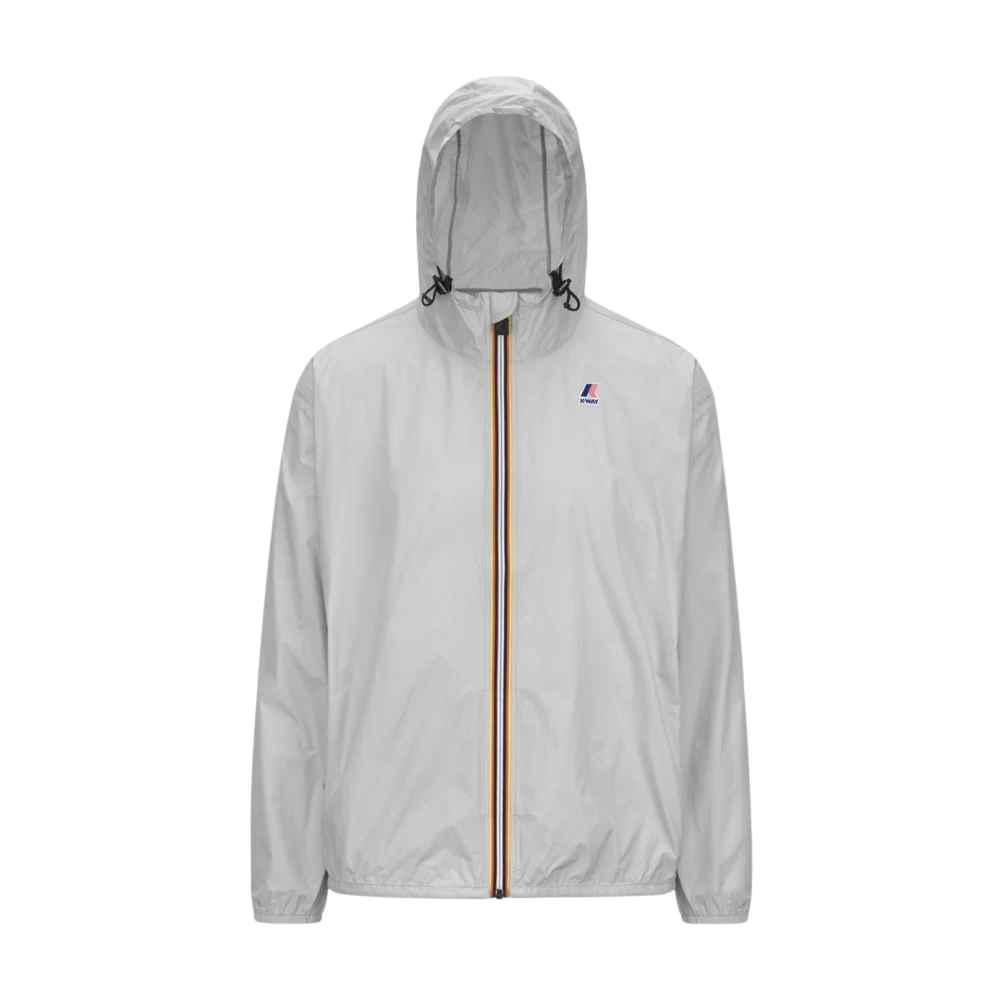 K-Way Herr Grå Jackor S, Polyester, Le Vrai 4.0 Claude Warm Lätt Jacka