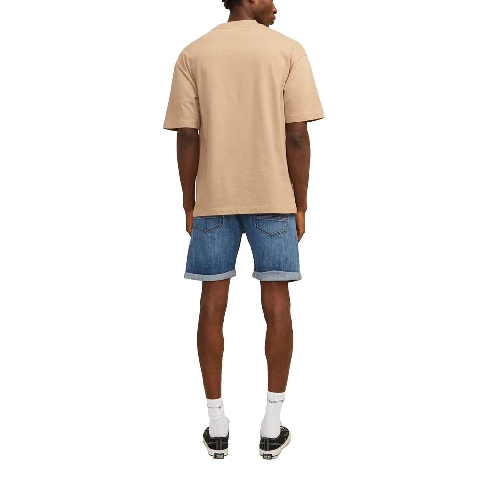 jack & jones Blauwe Katoenen Shorts Lente Zomer Collectie Blue Heren
