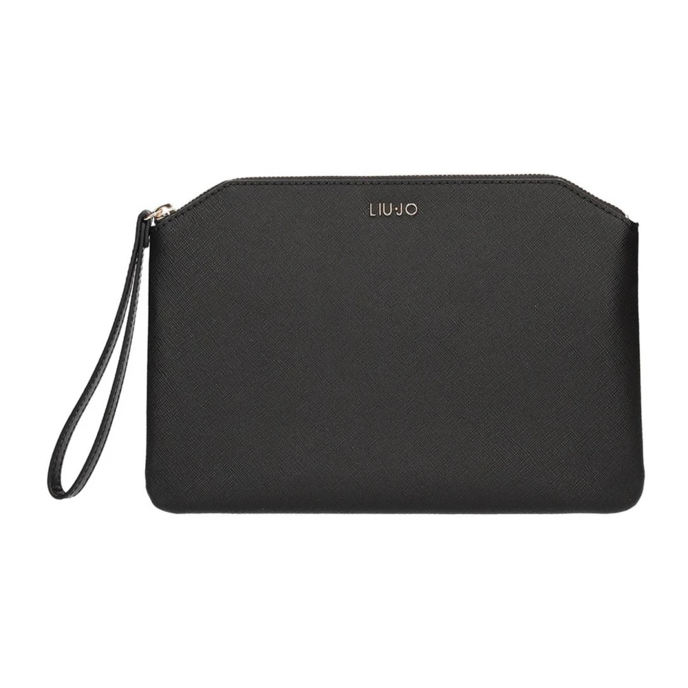 Liu Jo Dames Caliwen Envelope Clutch in Zwart Eco Leer Black Dames