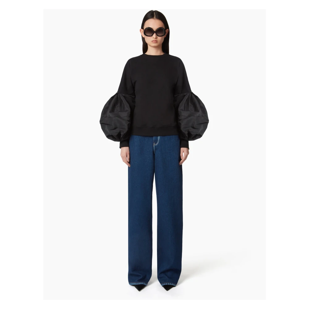 Nina Ricci Geknoopt Trui MET Cocon Black Dames