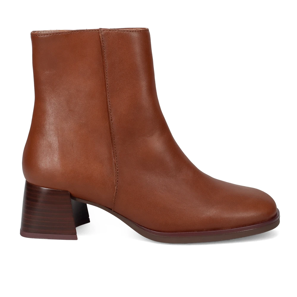 Hispanitas Brown Heeled Boots, Female, 4 Uk, Leather Ankle Boots