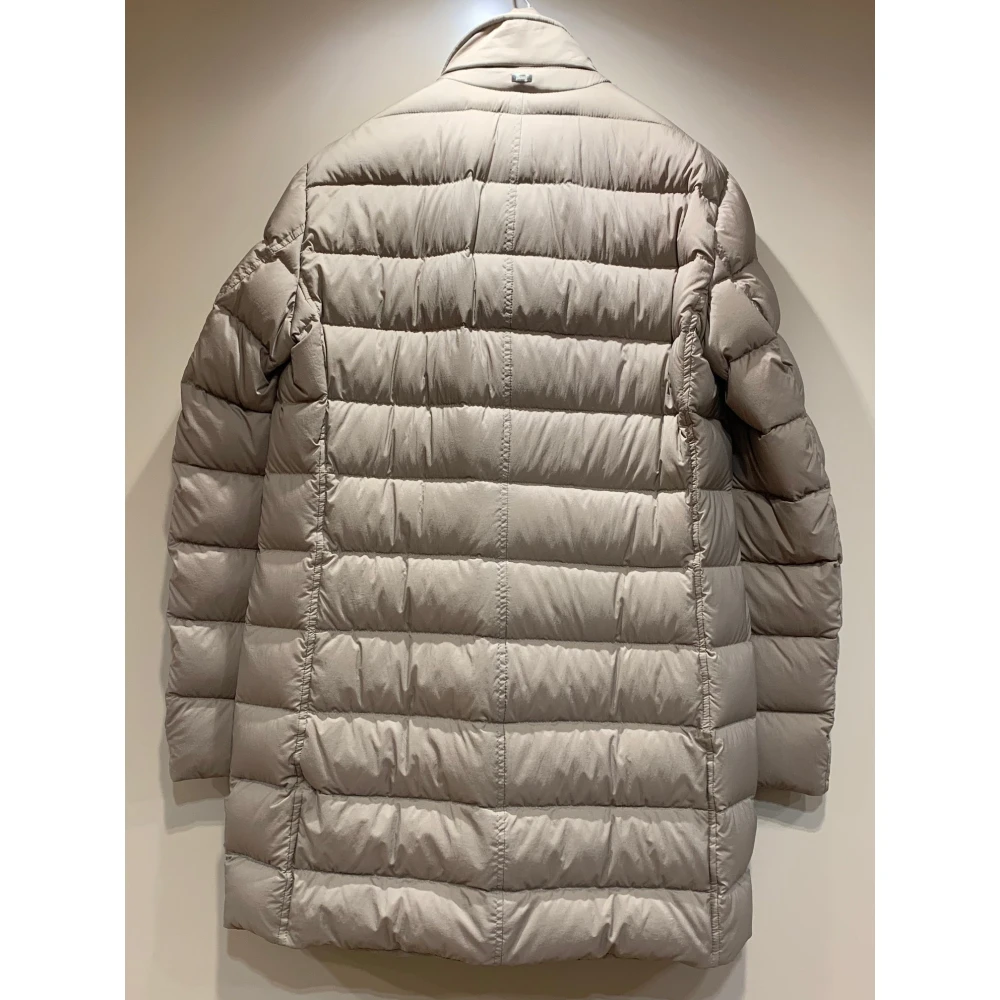 Herno Gewatteerde Donsjas Beige Dames