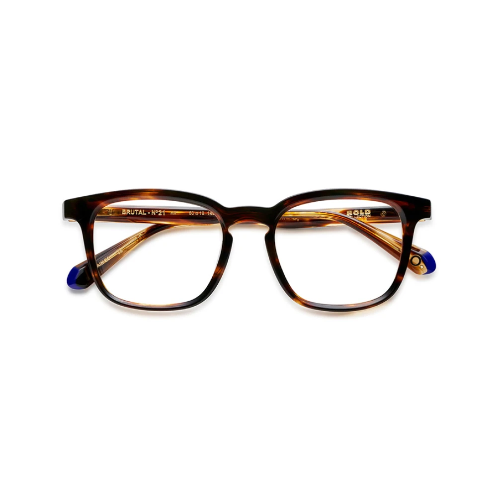 Etnia Barcelona Kleurrijke vierkante montuurbril Brown Unisex