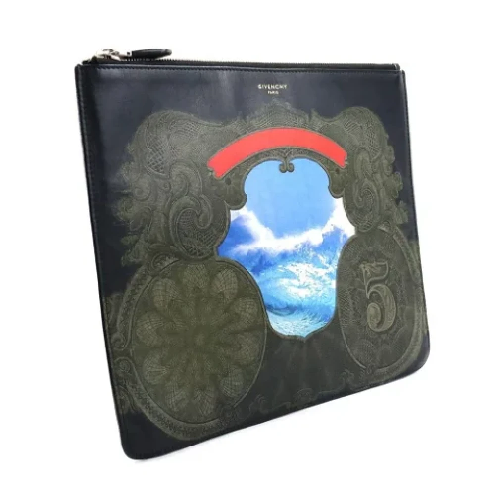 Givenchy Pre-owned Leather clutches Multicolor Dames