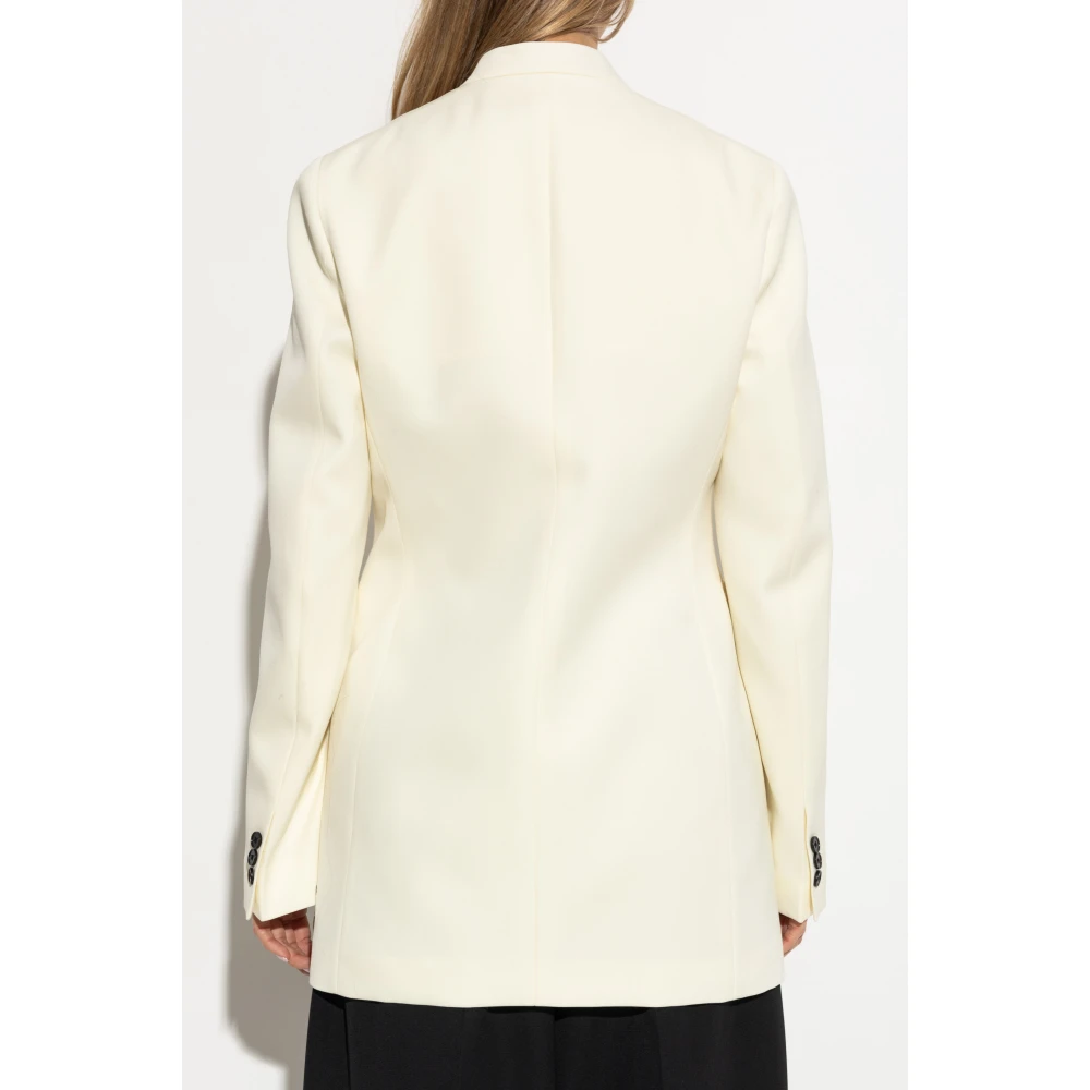 Jil Sander Wollen blazer Beige Dames