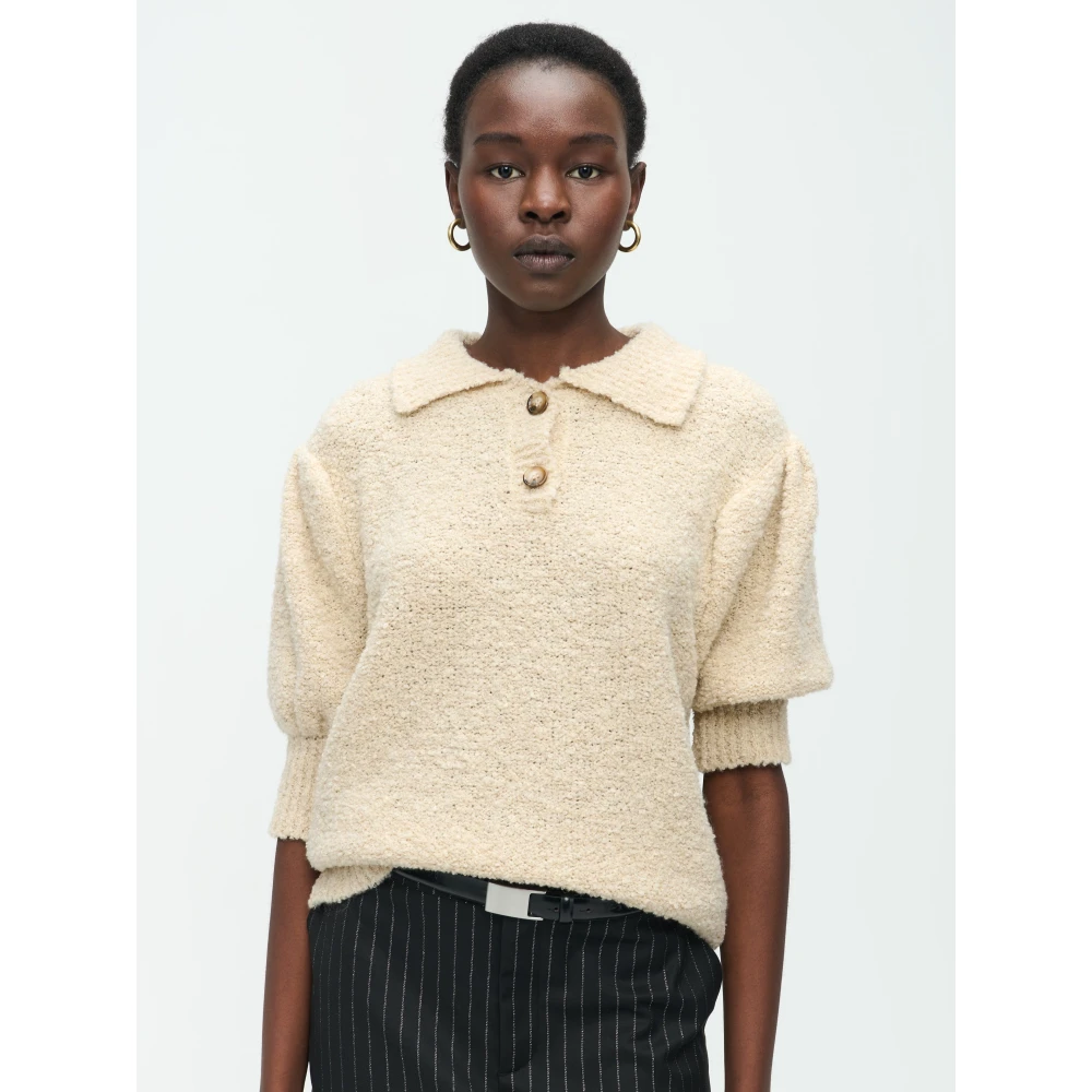 Jane Lushka Bliss Pullover Beige Dames