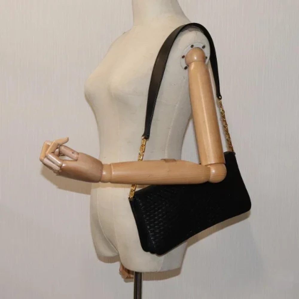 Bally Pre-owned Leather shoulder-bags Black Dames