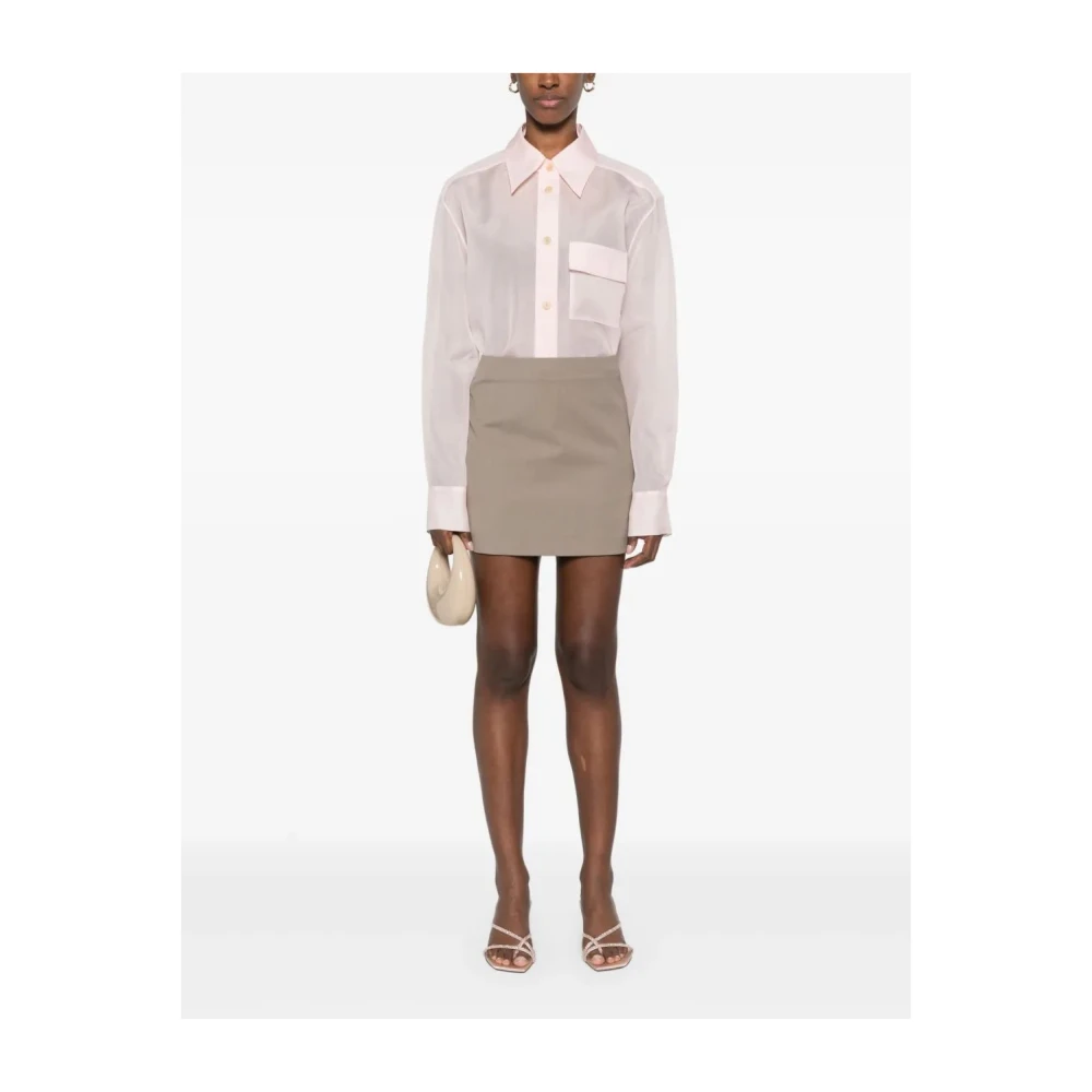 Khaite Elegante Top met Unieke Stijl Pink Dames
