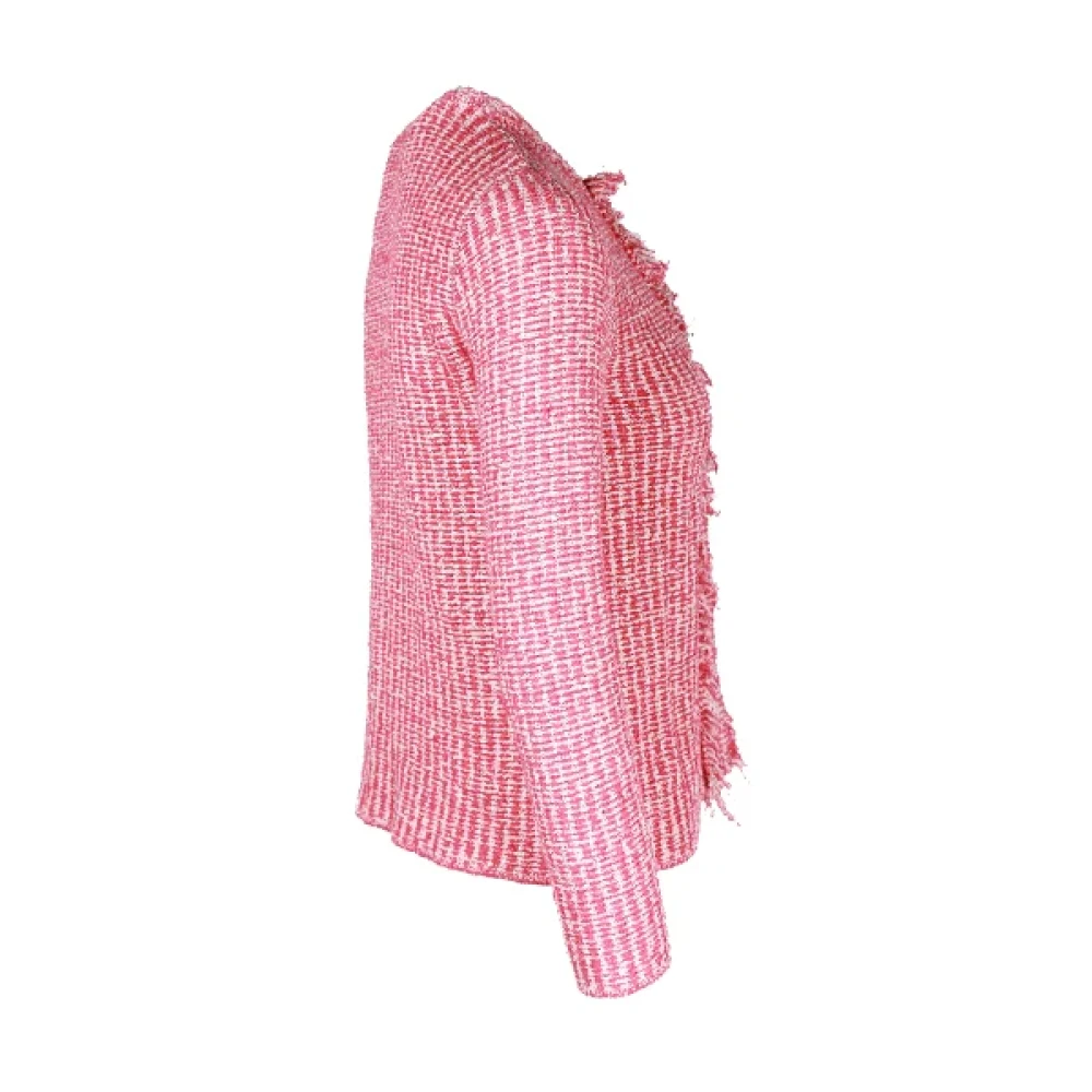 Prada Vintage Pre-owned Cotton outerwear Pink Dames