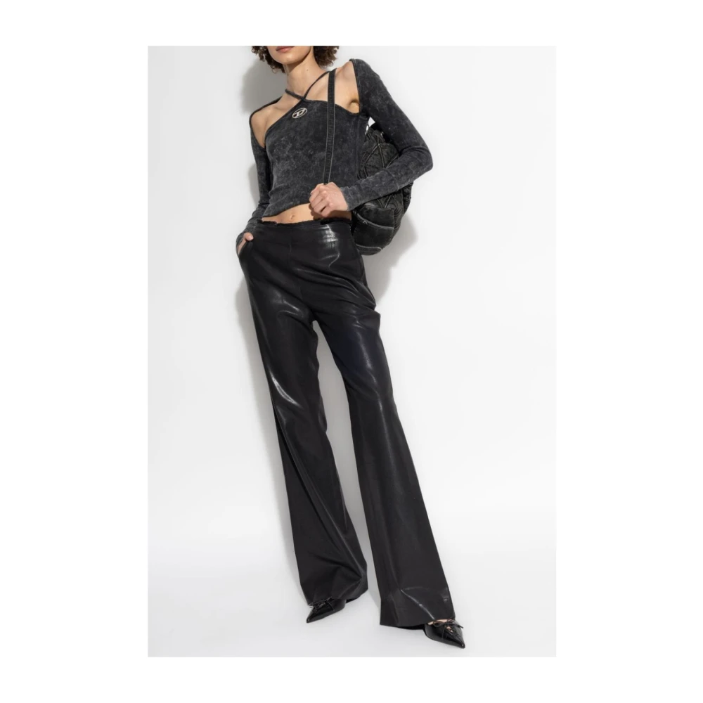 Diesel Stijlvolle broek voor mannen Black Dames