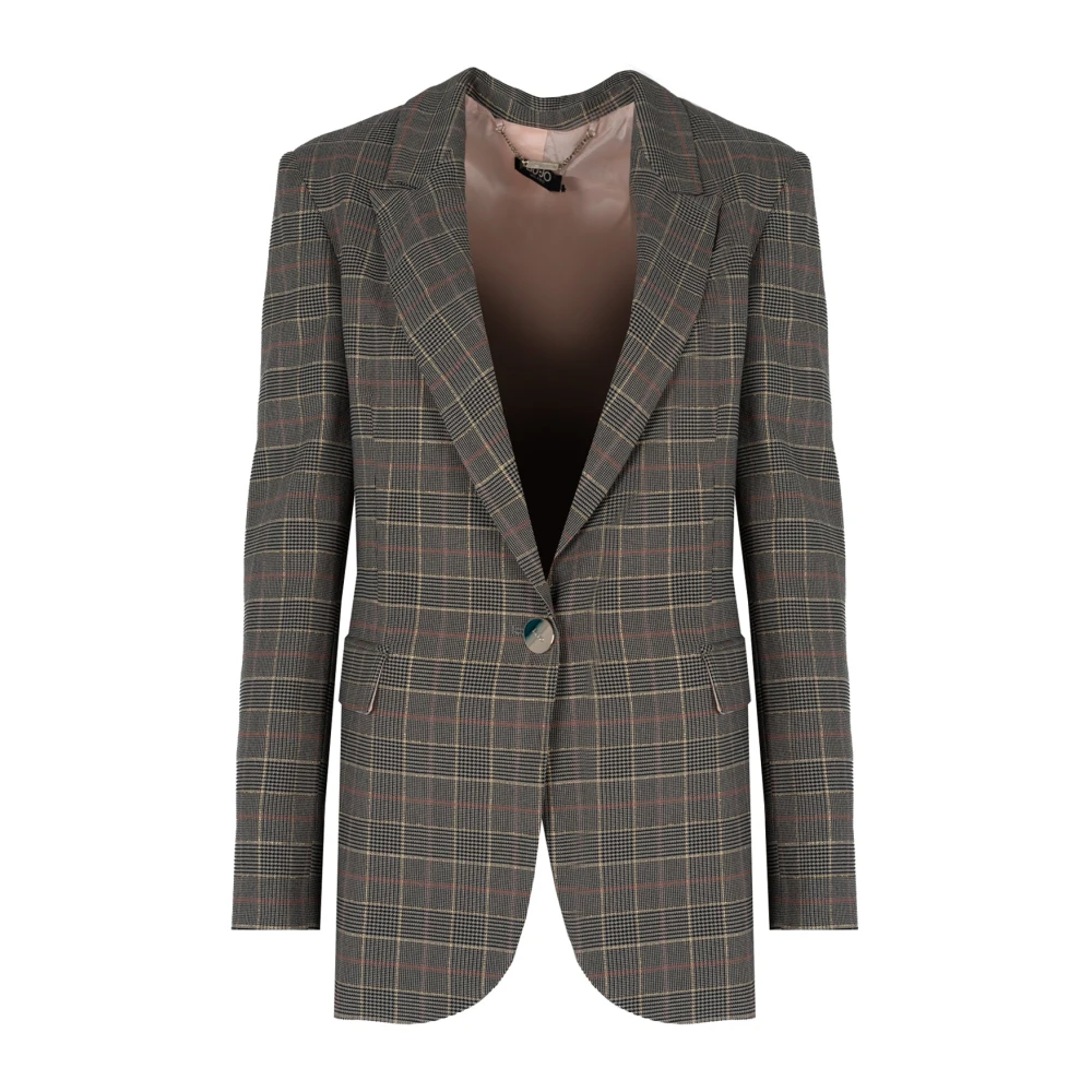 Liu Jo - Jackets > Blazers - Gray - Liu Jo - Modalova