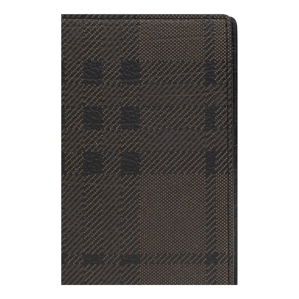 Burberry Leren portemonnee Brown Heren