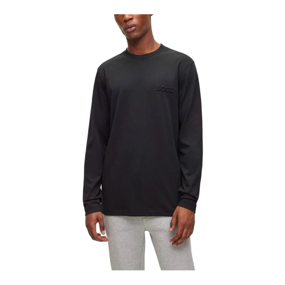 Hugo Boss Lange mouwen shirt Black Heren