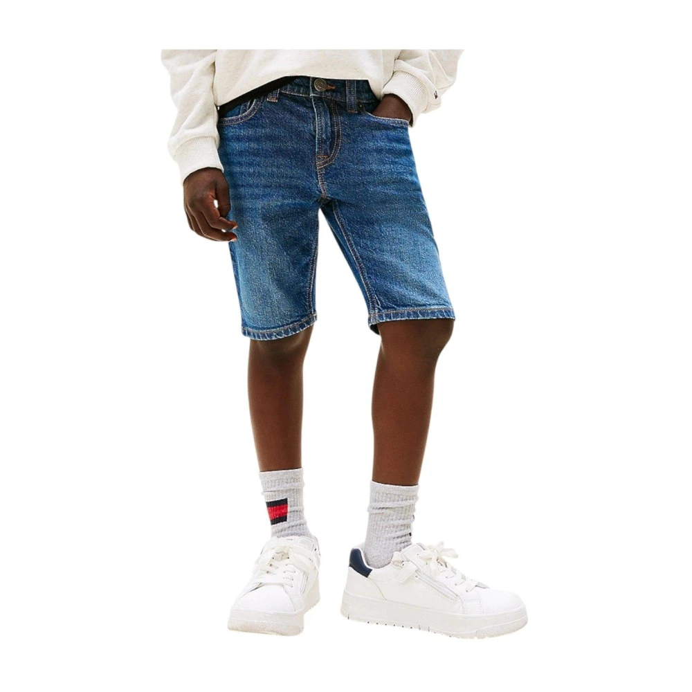 Tommy Hilfiger Boys Blue Shorts, 3 Y, Bermuda Shorts