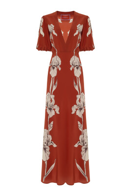 orange-silk-composition-dress