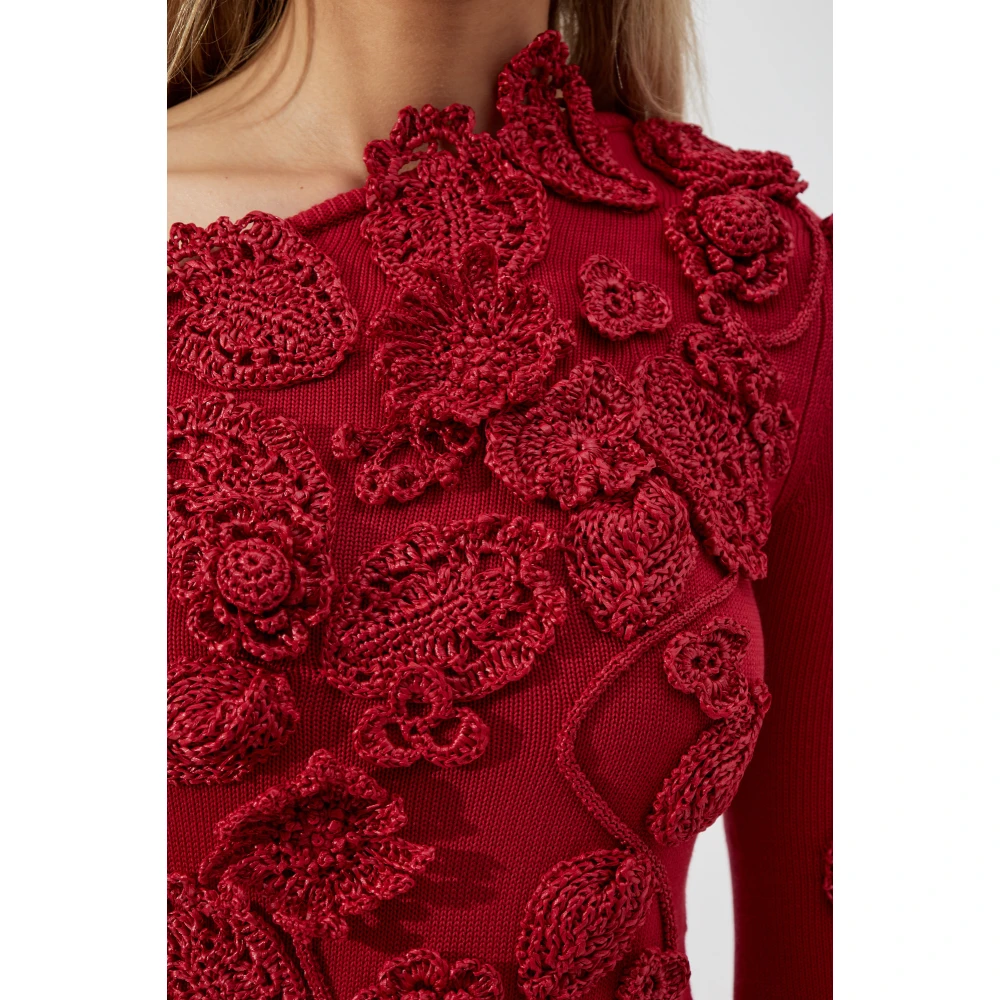 Cult Gaia Kaela Jurk Red Dames