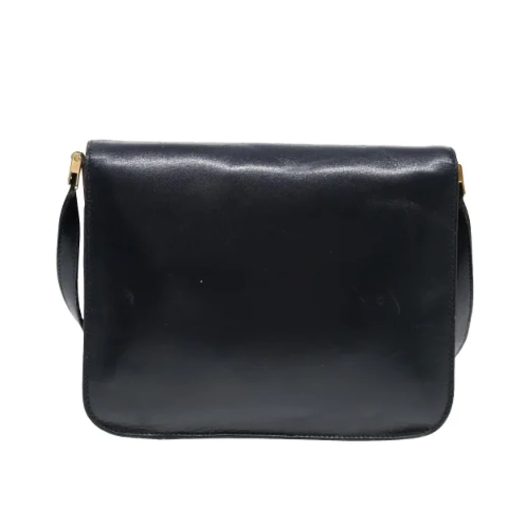 Balenciaga Vintage Pre-owned Leather balenciaga-bags Blue Dames