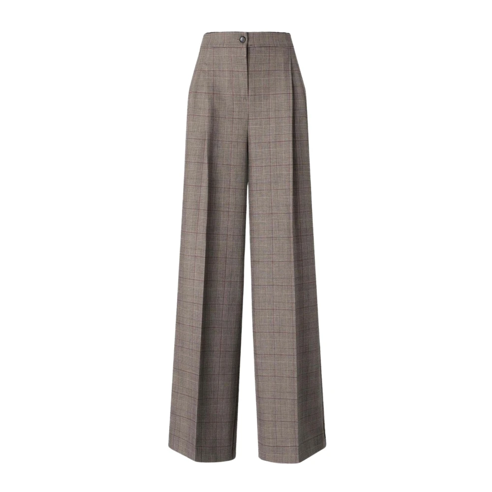 Pinko Donna Multicolor - Pantaloni Plumeria A Gamba Larga - Trousers - E - L - Immagine 7