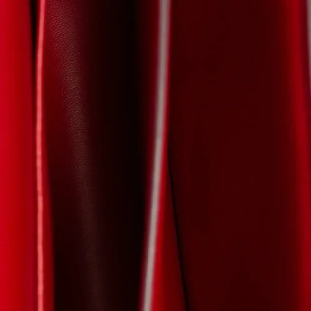 Celine Vintage Pre-owned Leather celine-bags Red Dames