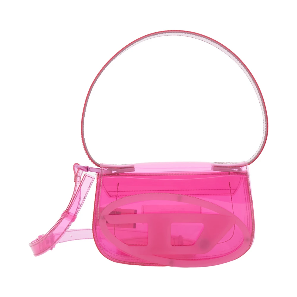 Diesel 1Dr-Iconic Shoulder Bag - Female - Handbags - Pink - One Size - Bags