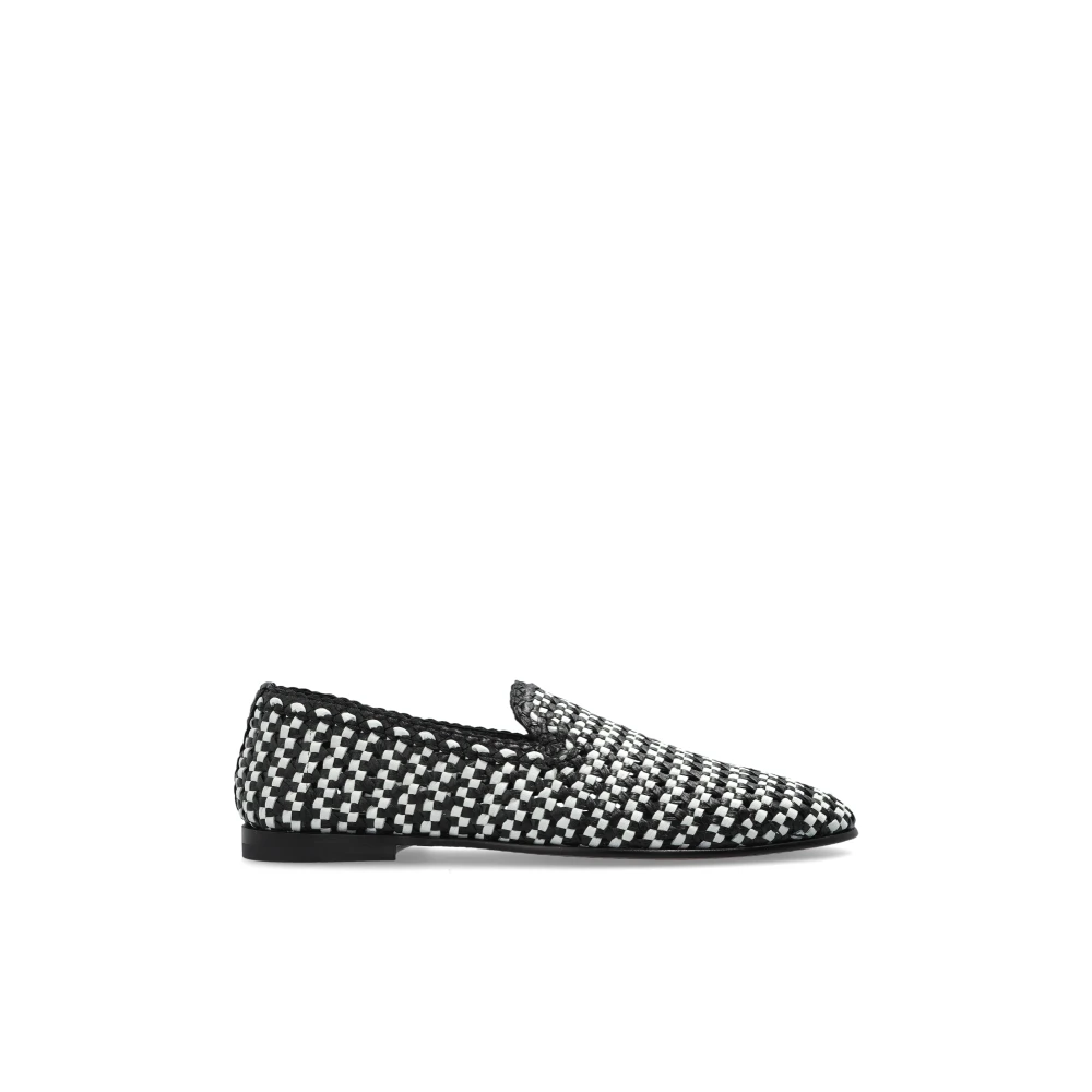 Dolce & Gabbana Herren Schwarz Schuhe, K, 40 Eugröße:
