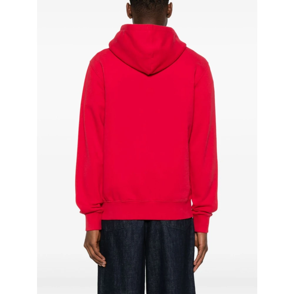 MC2 Saint Barth Rossa Sweatshirt Aw24 Red Heren