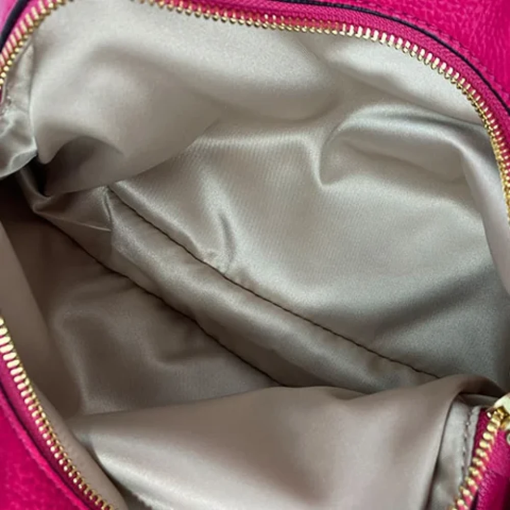 Coach Pre-owned Canvas shoulder-bags Beige Dames