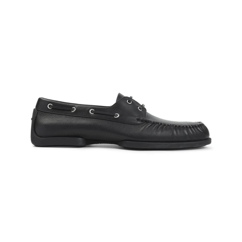 Jil Sander Mannelijk Zwart Schoenen Heren, 41 Eu, Leer, Loafer