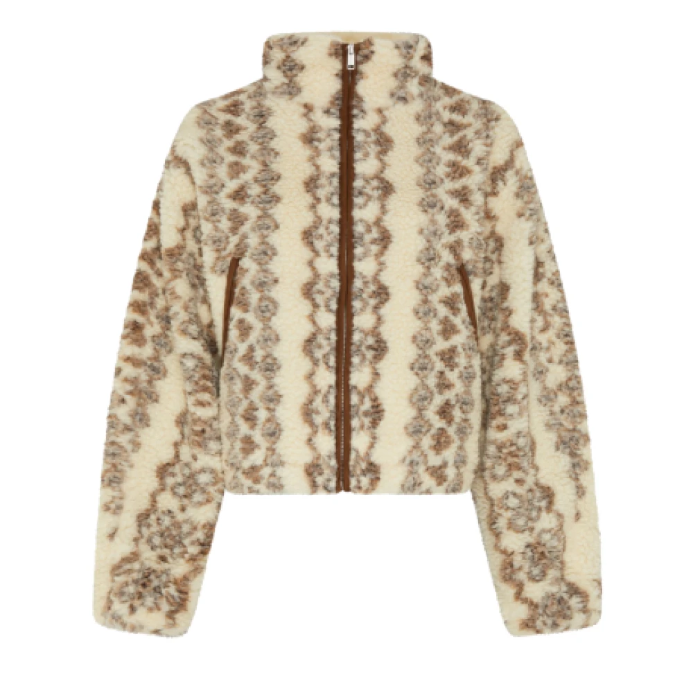 Isabel Marant Étoile Stijlvolle Mackensy jas voor vrouwen Beige Dames