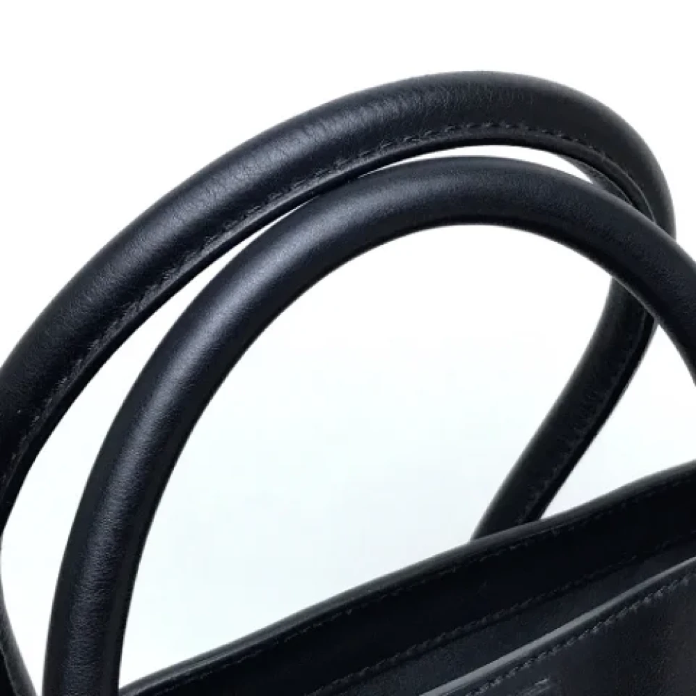 Celine Vintage Pre-owned Leather totes Green Dames