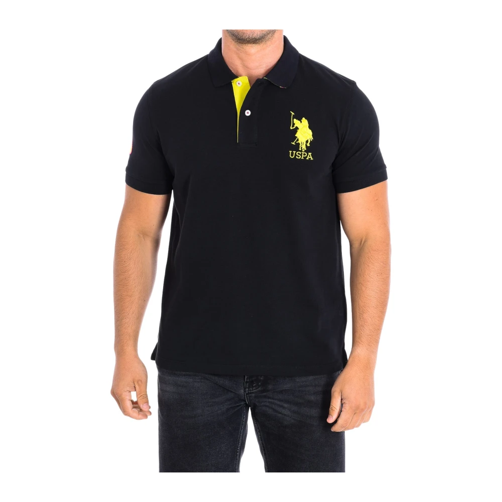 U.s. Polo Assn. Uomo Nero Polo Shirts