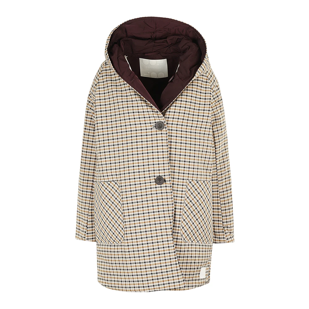 OOF Wear Omkeerbare Jas Brown Dames