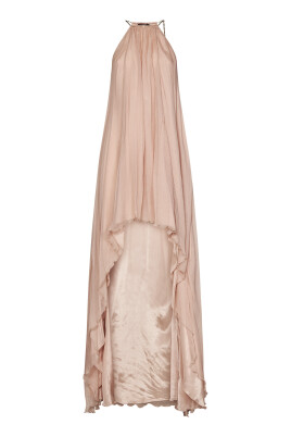 pink-silk-chiffon-asymmetric-dress