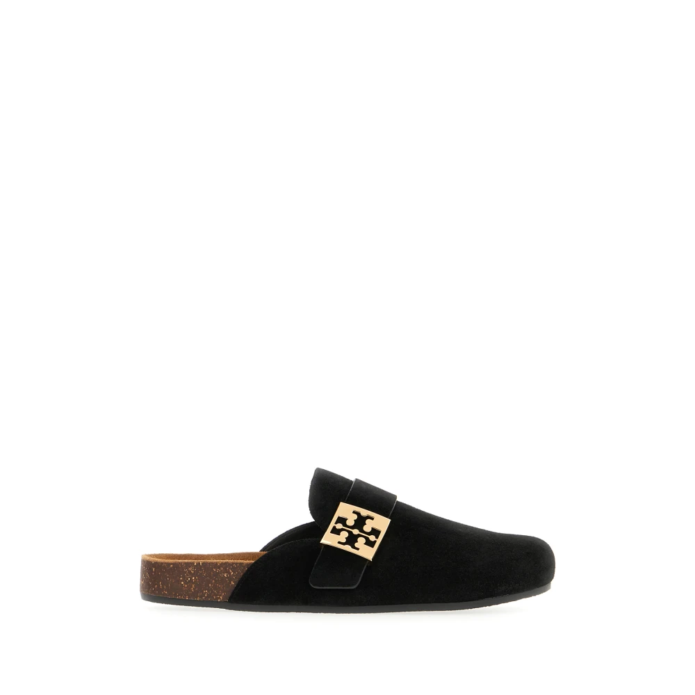 TORY BURCH Comfortabele pantoffels voor ultiem comfort Black Dames