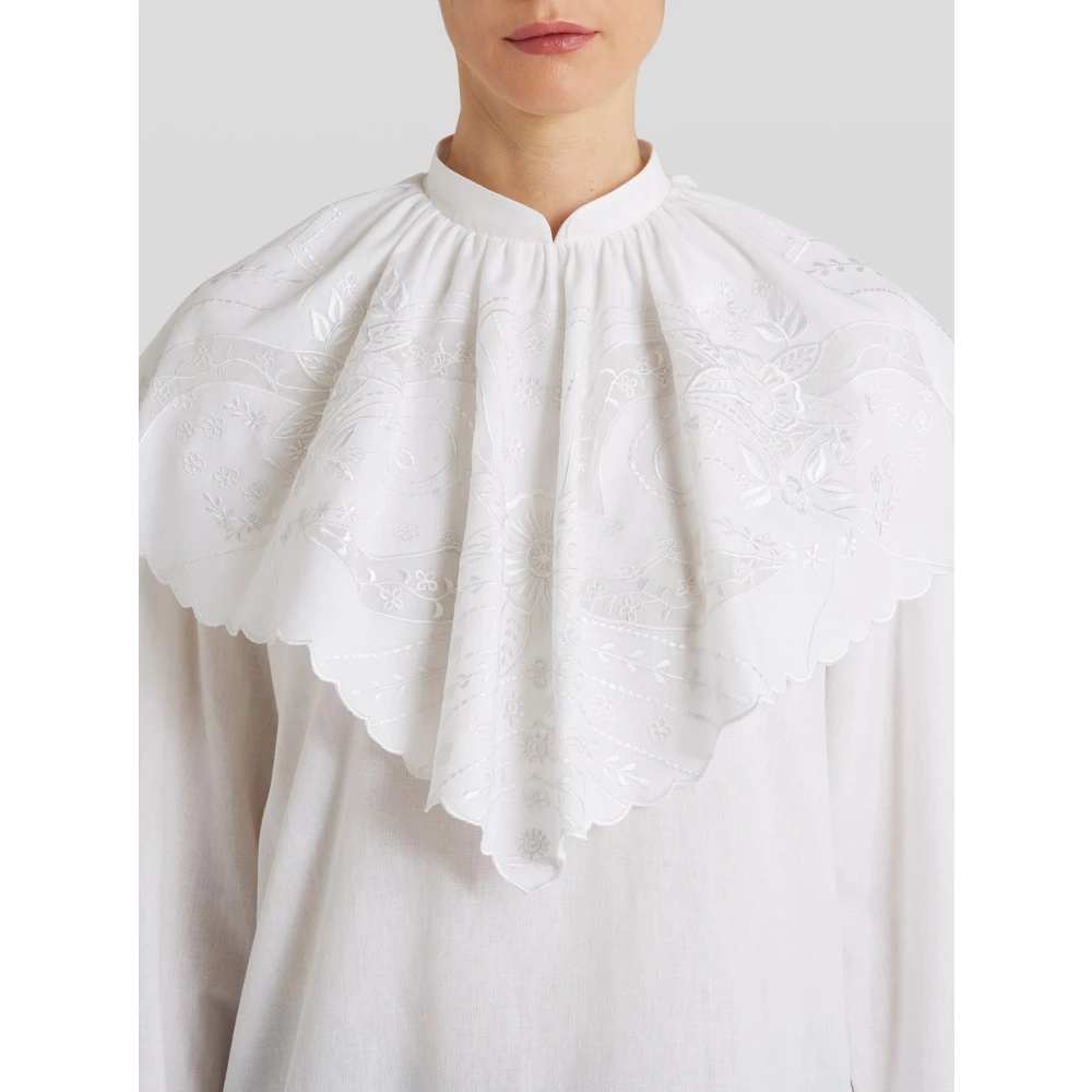 ETRO Blouse overhemd White Dames