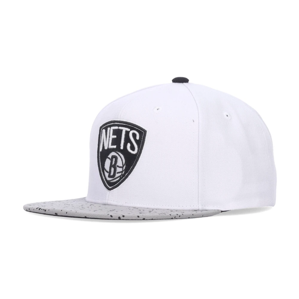 Mitchell & Ness NBA Brooklyn Nets Snapback Cap White Heren