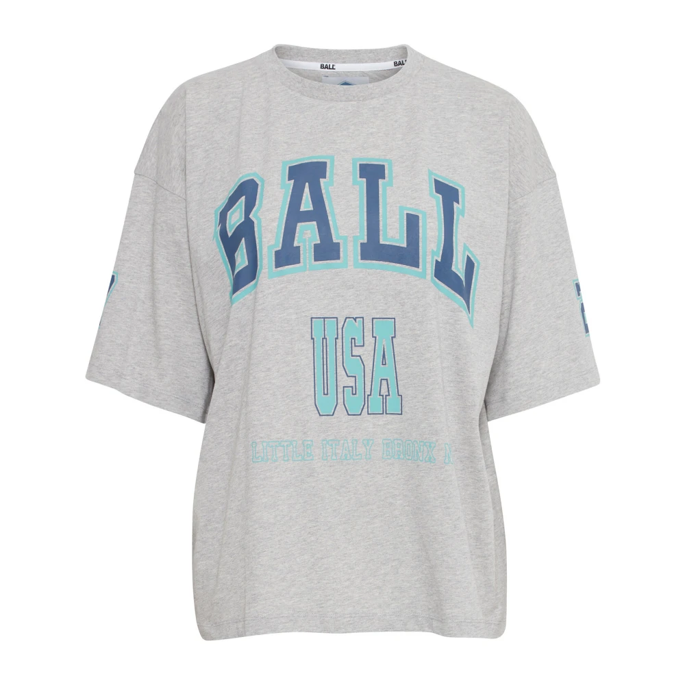 Ball Originele Sw Grijs T-Shirt 3 4 Mouwen Gray Dames