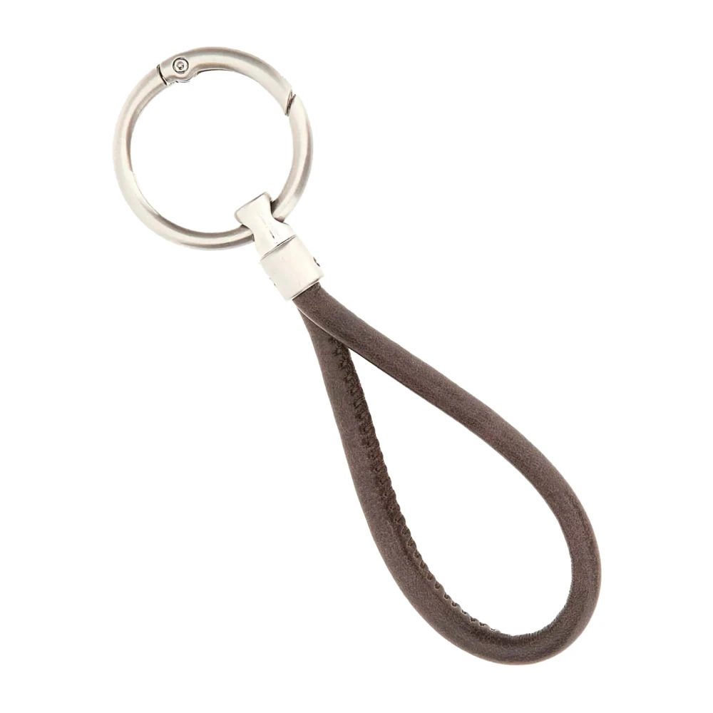 Guess Men's Black Keychains, One Size, Portachiavi