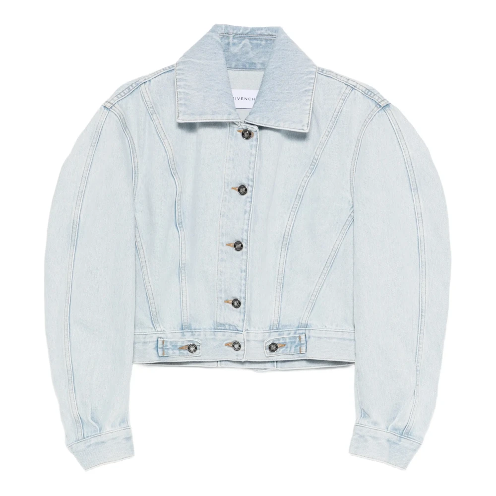 Givenchy Blå Back-To-Front Cocoon Jacket