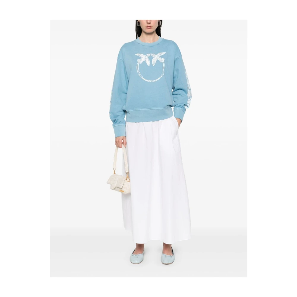 pinko Celeste Sweater voor Vrouwen Blue Dames