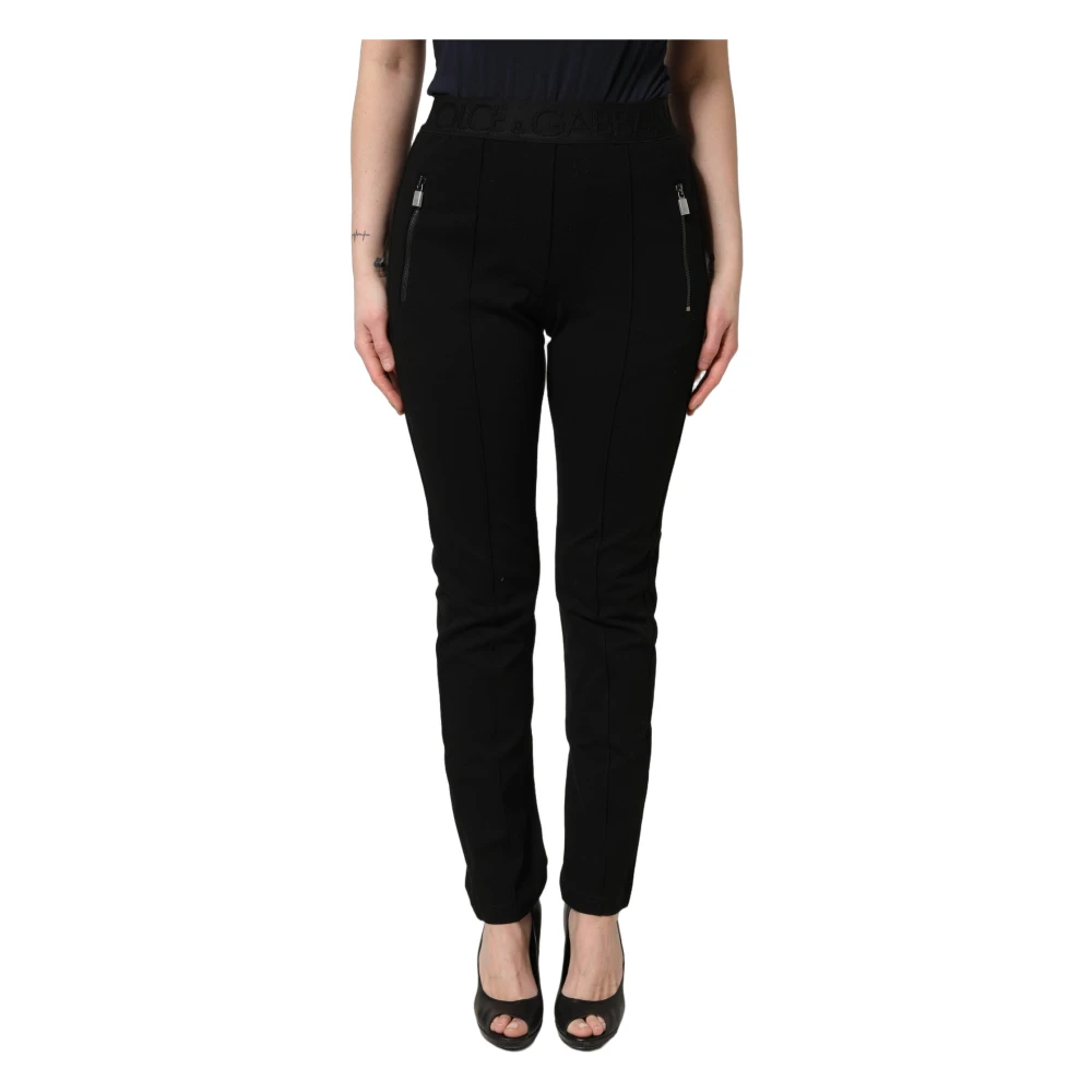 Dolce & Gabbana Femme Noir - Pantalon Tailleur - Pantalons - Taille: 40 Fr