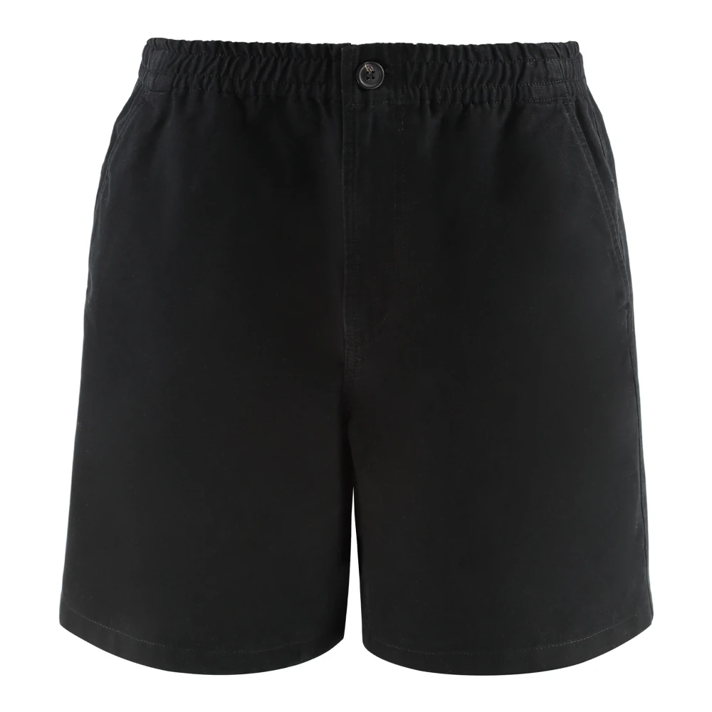 A.p.c. Men's Black Norris Cotton Bermuda Shorts - Casual Shorts - Xl - Shorts