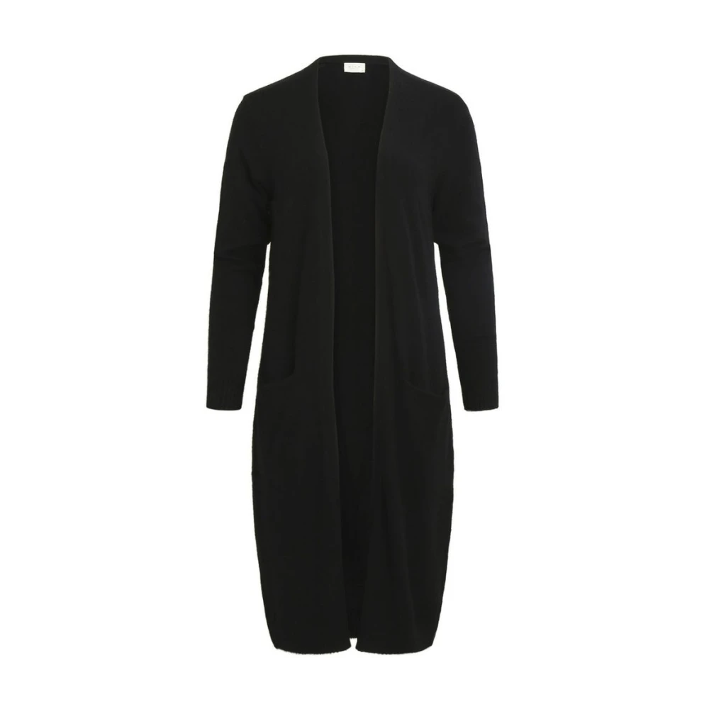 Vila Nylon Cardigan - Female - Cardigans - Black - M - Knitwear - Image 3