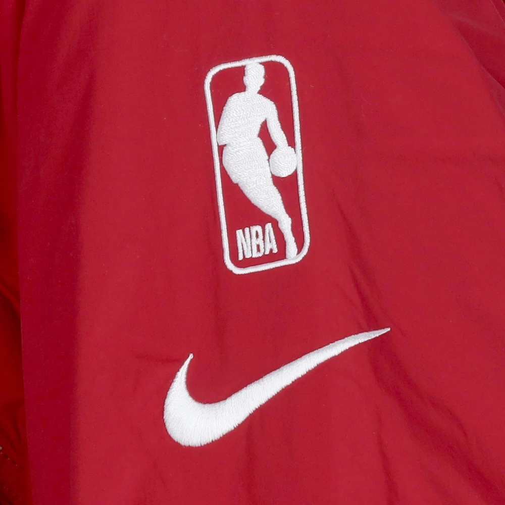 Nike NBA City Edition Snap Jack Red Heren