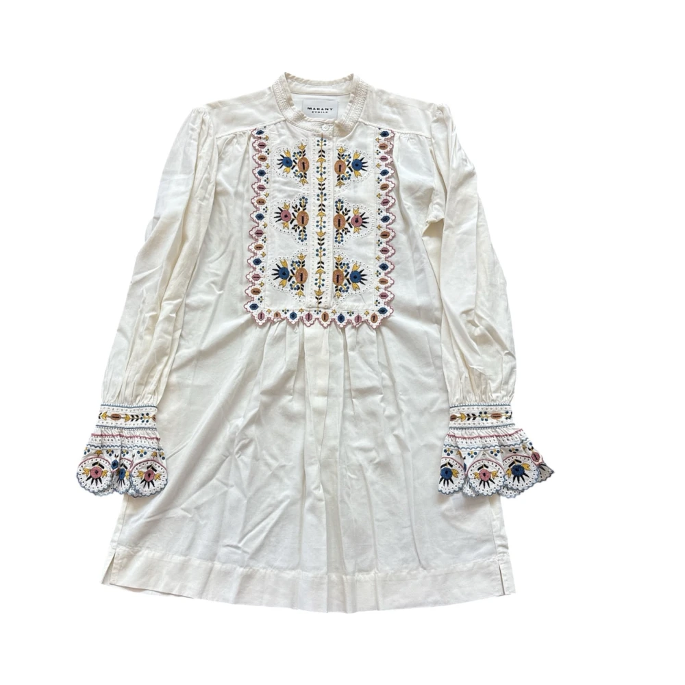 Marant Étoile Vestidos Isabel Marant Etoile Dresses Mujer Beige 2XS