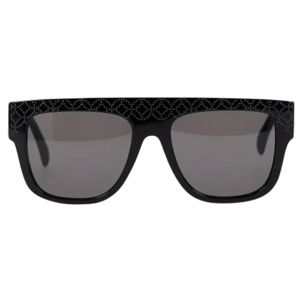 Alaïa Pre-owned Acetate sunglasses Black Dames